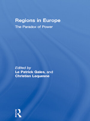 cover image of Regions in Europe